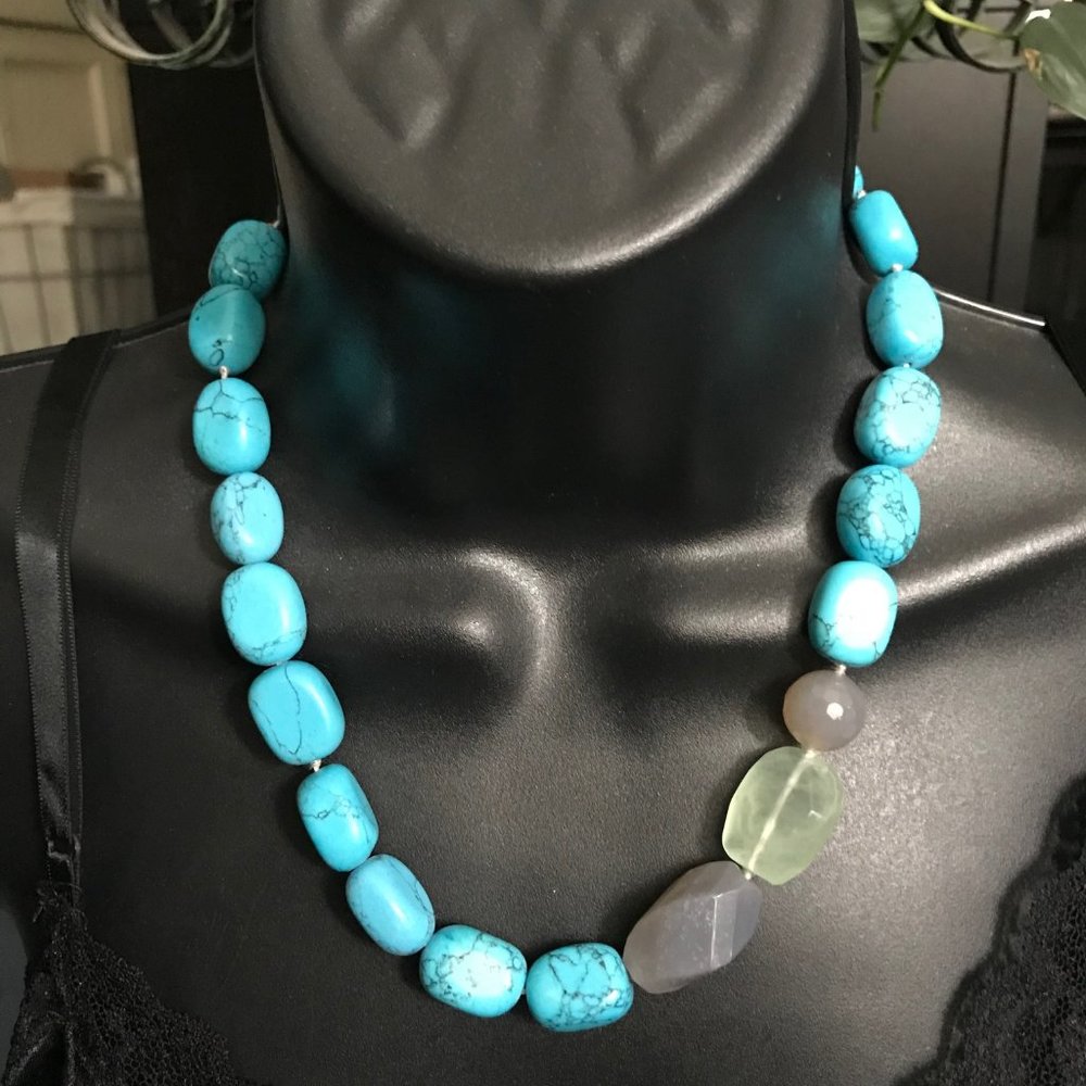 Lia Sophia Blue Grotto Necklace